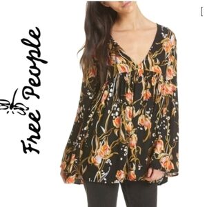 Free People Bella Floral Tunic